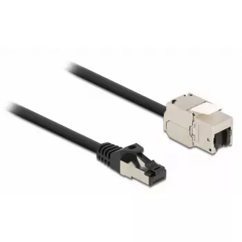 Kabel RJ45-Stecker auf Keystone-Modul RJ45-Buchse DeLOCK 87022