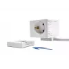 DeLOCK 11497 Steckdosenleiste CEE 7/3 + USB Weiß 250V 16A