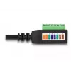 DeLOCK RJ45-Kabel Kat.5e Buchse auf Klemmleistenadapter 21,5 cm
