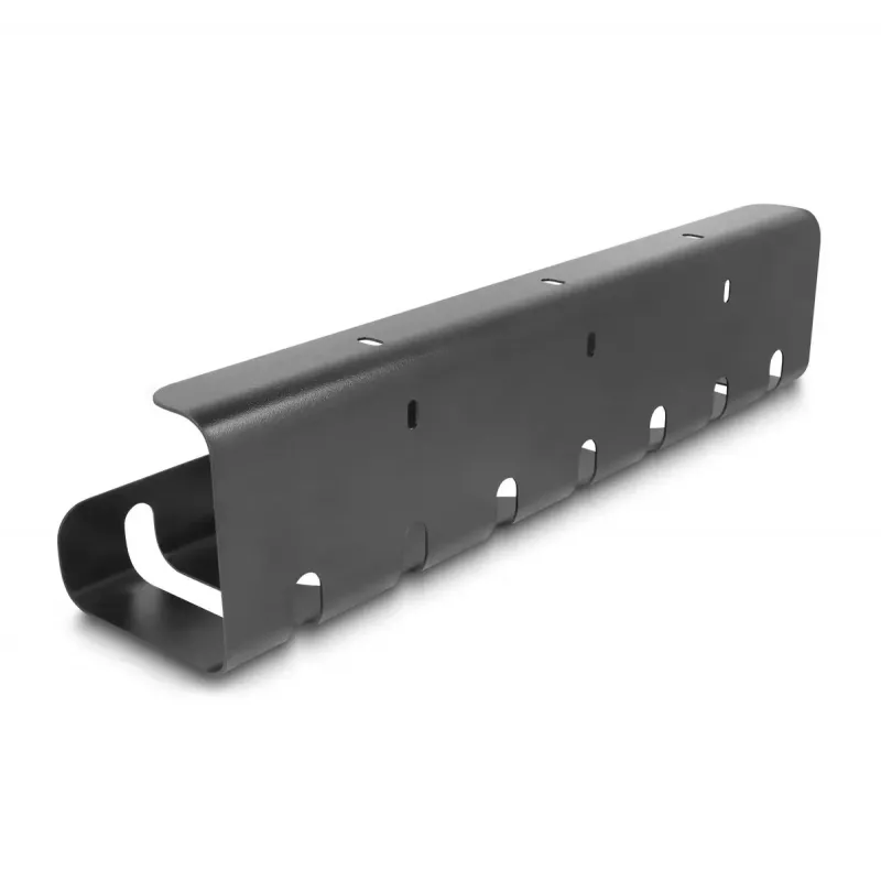 Kabelhalter DeLOCK 88031 Untertischmontage schwarz 2 Stück Set
