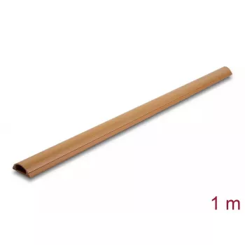 Kabelkanal DeLOCK 20730 30 x 11 mm selbstklebend Holzoptik