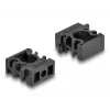 Kabelhalter DeLOCK 60481 10 mm schwarz 8 Stück
