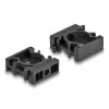 Kabelhalter DeLOCK 60483 15,8 mm schwarz 8 Stück