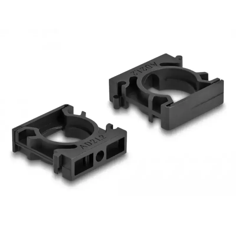 Kabelhalter DeLOCK 60485 21,2 mm schwarz 4 Stück