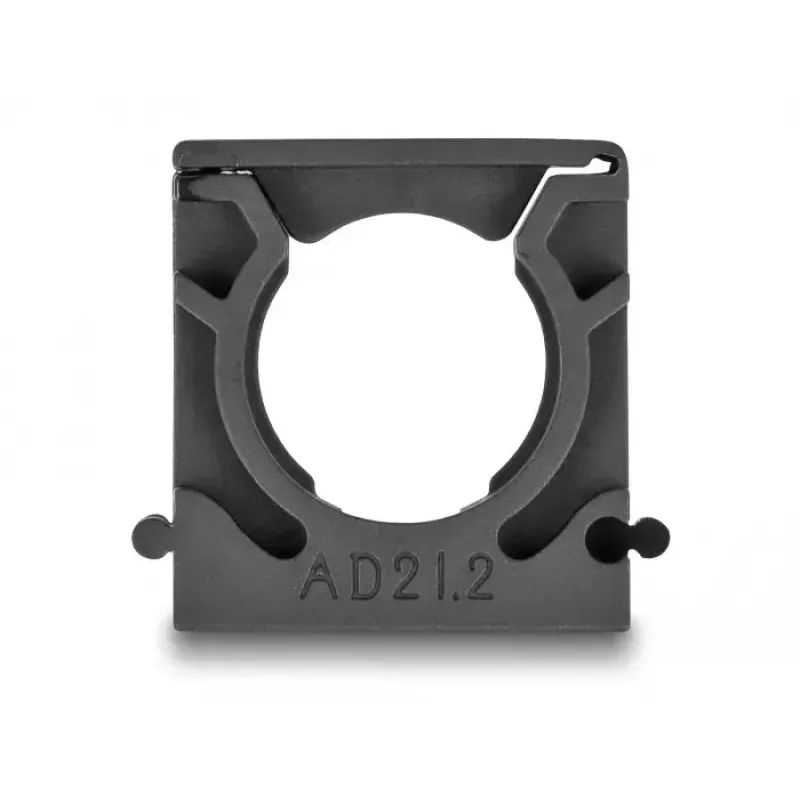 Kabelhalter DeLOCK 60485 21,2 mm schwarz 4 Stück