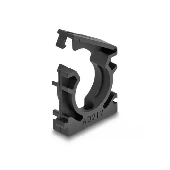 Kabelhalter DeLOCK 60485 21,2 mm schwarz 4 Stück