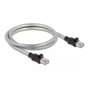 DeLOCK RJ45-Kabel Cat.6A U/FTP mit Metallmantel 3 m