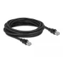 DeLOCK Netzwerkkabel RJ45 Cat.6A F/UTP 5 m Schwarz