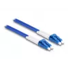 DeLOCK Lichtwellenleiter-Kabel LC Duplex auf LC Duplex Singlemode OS2 2m