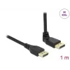 DELOCK DisplayPort-Kabel 1 m, DisplayPort auf DisplayPort, 5,7 mm Durchmesser, bis zu 32 Audiokanäle