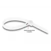 Hook & loop Kabel tie DeLOCK 18643 L 150 x W 7.2 mm 100 pieces white