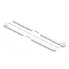 Klett-Kabelbinder DeLOCK 18644 wiederverwendbar L 200 x B 7,2 mm 100 Stk. weiß