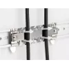 DeLOCK Kabelklemme für Hutschiene 3,5 cm Durchmesser Metallisch Metall