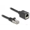 Netzwerkkabel DeLOCK 90323 RJ-45 Cat6a 10 m Schwarz