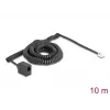 DeLOCK Telefonkabel 90347 10 m Schwarz RJ-11