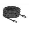 Netzwerkkabel DeLOCK 80576 RJ-45 Cat8.1 15 m Schwarz