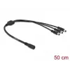 DC-Splitterkabel DeLOCK 83021 5,5 x 2,1 mm 1 x Buchse auf 3 x Stecker