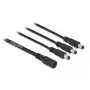 DC-Splitterkabel DeLOCK 83021 5,5 x 2,1 mm 1 x Buchse auf 3 x Stecker