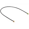 Koaxialkabel DeLOCK 89608 0,2m MHF (I-PEX) Schwarz Gold
