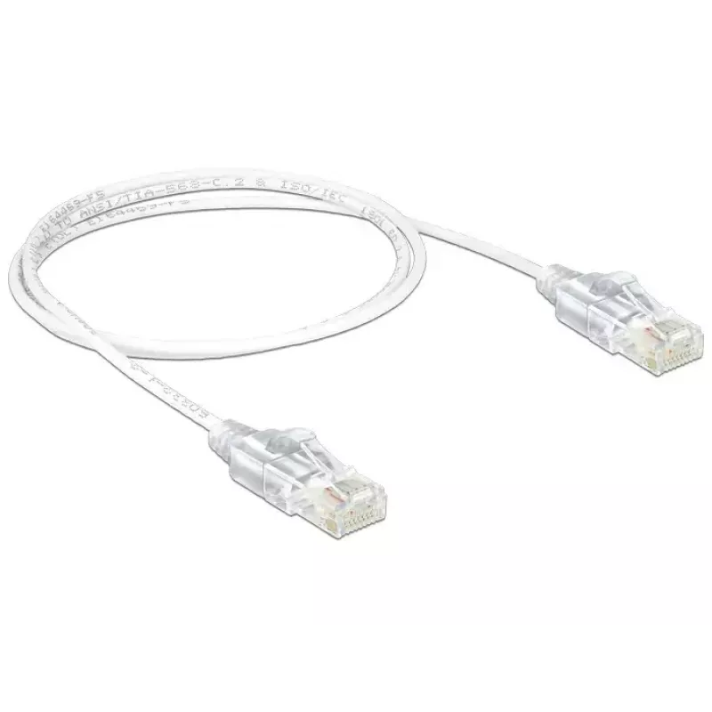 Netzwerkkabel DeLOCK 83781 RJ-45 Cat6 1m Weiß