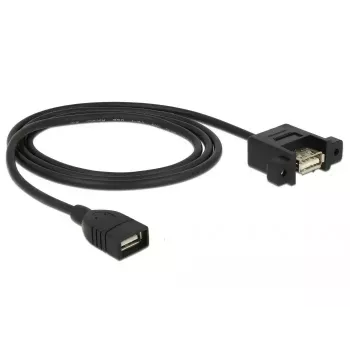 USB-Kabel DeLOCK 85460 USB 2.0 1m Schwarz