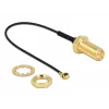 Koaxialkabel DeLOCK 89471 0,1m RP-SMA MHF/U.FL-LP-068