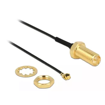 Koaxialkabel DeLOCK 89471 0,1m RP-SMA MHF/U.FL-LP-068