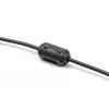 Ferritkern-Klemme DELOCK 80943, schwarz, Nickel/Kunststoff/Zink, 25,2 × 13 × 11,8 mm, 2er-Pack