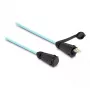 DeLOCK Lichtwellenleiterkabel LC Duplex zu LC Duplex OM3 IP68 2 m