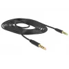 Audiokabel DeLOCK 83436 2 m 3,5 mm Schwarz