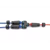 DeLOCK Kabelverbinder RJ45-Buchse auf 2 x RJ45-Buchse Cat.6A wasserdicht