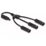Kabel-Splitter DeLOCK DL4 Solar Splitter-Kabel 1 x Buchse auf 3 x Stecker 35 cm schwarz