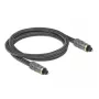 Audiokabel DeLOCK 86983 TOSLINK 1 m Anthrazit