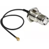 Signalkabel DeLOCK 88464 0,2 m Schwarz Gold Silber