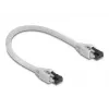 Netzwerkkabel DeLOCK 80556 RJ-45 Cat8.1 0,25 m Grau