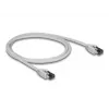 Netzwerkkabel DeLOCK 80558 RJ-45 Cat8.1 1 m Grau