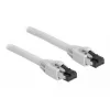 Netzwerkkabel DeLOCK 80558 RJ-45 Cat8.1 1 m Grau