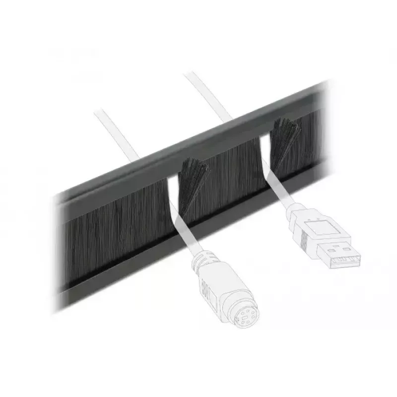 Bürstenpanel DeLOCK 66345