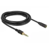 Audiokabel DeLOCK 85633 3m 3,5mm Schwarz