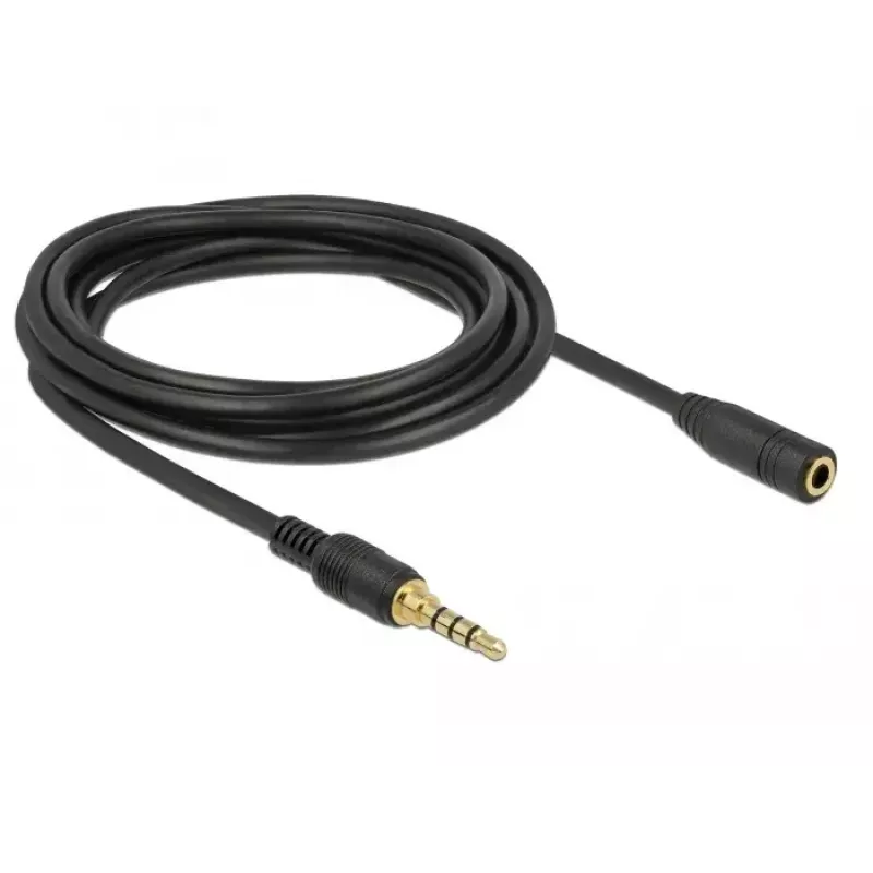 Audiokabel DeLOCK 85633 3m 3,5mm Schwarz