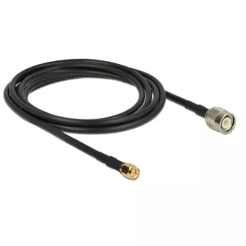 Koaxialkabel DeLOCK 89506 CFD200 2,5 m TNC SMA Schwarz