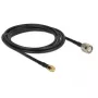 Koaxialkabel DeLOCK 89506 CFD200 2,5 m TNC SMA Schwarz