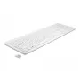 Tastatur DeLOCK 12014 RF Wireless QWERTZ German White