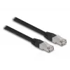 Netzwerkkabel DeLOCK RJ45 Cat.6A 3m Schwarz