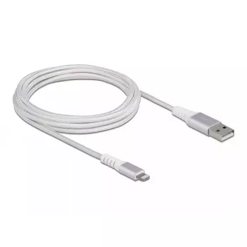 DeLOCK USB-Daten- und Ladekabel für iPhone iPad iPod 3 m Lightning