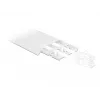 Kabelkanal DELOCK 20886, Polypropylen, weiß, 300×85×10 mm, 2 Stück
