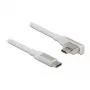 DeLOCK 86703 USB-Kabel 1,2 m HDMI Typ A USB Typ-C Grau