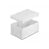 DeLOCK Installationsgehäuse 180x125x90mm grau ABS Outdoor