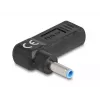 DeLOCK Adapter USB Type-C Buchse auf HP 4,5 x 3,0 mm Stecker 90° gewinkelt
