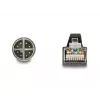 Netzwerkkabel DeLOCK M12 Kabel X-kodiert 8-polig Stecker auf RJ45 Stecker PUR TPU 2m